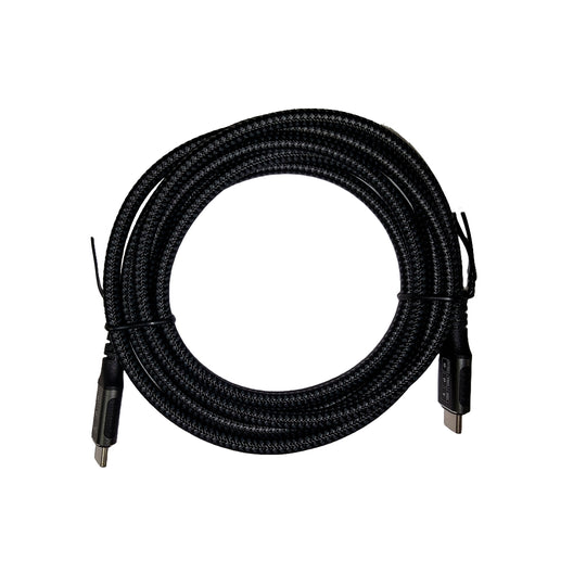 NetStrand USB4 C-C 100W PD, 40Gbps, Fast Charge Braided Cable - 6ft