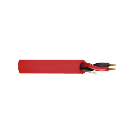 West Penn 1P 16G SLD UNSHL FIRE PVC Bulk Fire Alarm Cable, Reel-In-Box