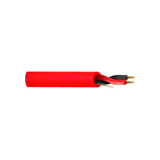 West Penn 1P 14G SLD USHL FR PLENII Bulk Fire Alarm Cable, Reel-In-Box