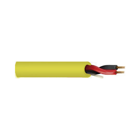 West Penn 1P 14G SLD UNSHL FIRE PVC Bulk Fire Alarm Cable, Reel-In-Box