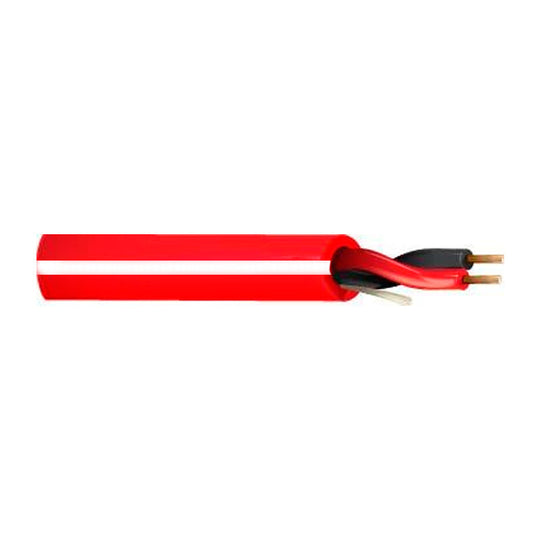 West Penn 1P 14G STRD USHL FR PLEN Bulk Fire Alarm Cable, Reel-In-Box