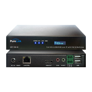 PureLink Full HD HDMI & USB/KVM over IP with PoE & MultiView – Decoder
