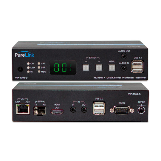 PureLink 4K HDMI & USB/KM over IP Decoder – TAA