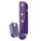 Winnie Industries 1 5/16" Basic J Hook, Purple