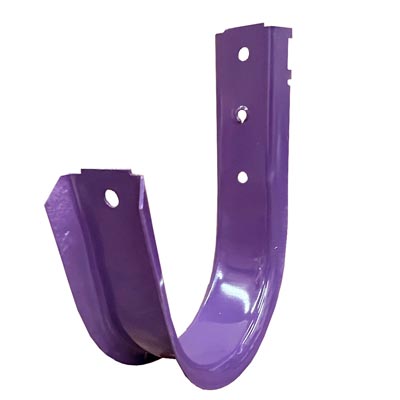 Winnie Industries 4" Basic J Hook, Purple