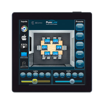 PureLink iCON™ T4W – Four Inch Wall Mount Touch Screen Controller with EZ Control™