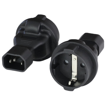 World Cord Adapter IEC 60320 C14 to Schuko 10A 250V