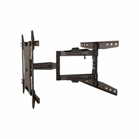 Crimson AV Thinnest Articulating TV Bracket for 13-65 Inch Screens w/ Double Stud Wall Plate
