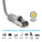 Cat6 Shielded Ethernet Patch Cable, Snagless Boot - Gray