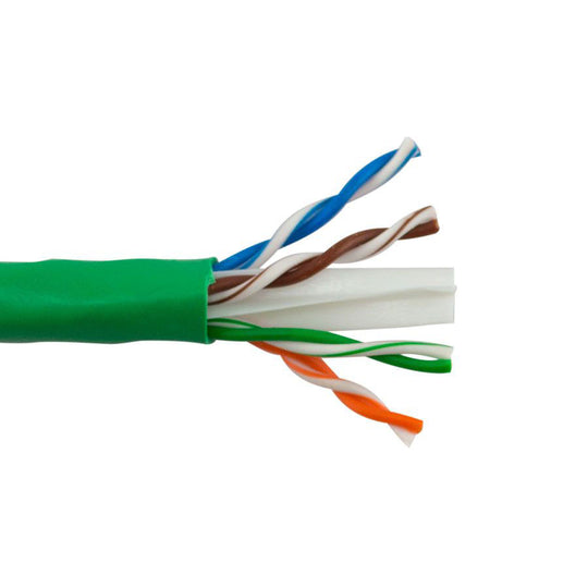 SCP Cat6 250+Mhz 24AWG Solid BC, UTP, ETL CMR, PoE 30W (Type 2), RoHS, PVC - 1000ft Box