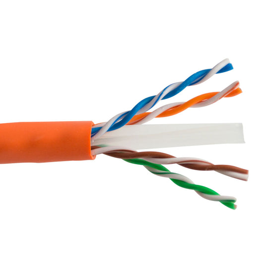 SimplyCABLE Cat6 Pro Series Indoor/Outdoor HDBaseT 550MHz 23AWG Solid BC, UTP, UL CMR/FT4, UV Sun Res PVC Jkt - 1000ft Box