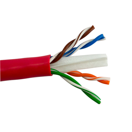 SimplyCABLE Cat6 Pro Series Indoor/Outdoor HDBaseT 550MHz 23AWG Solid BC, UTP, UL CMR/FT4, UV Sun Res PVC Jkt - 1000ft Box