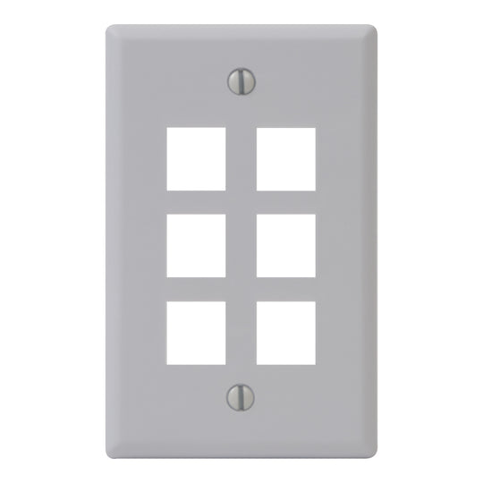 ICC Classic Faceplate for EZ®/HD Style in Single Gang