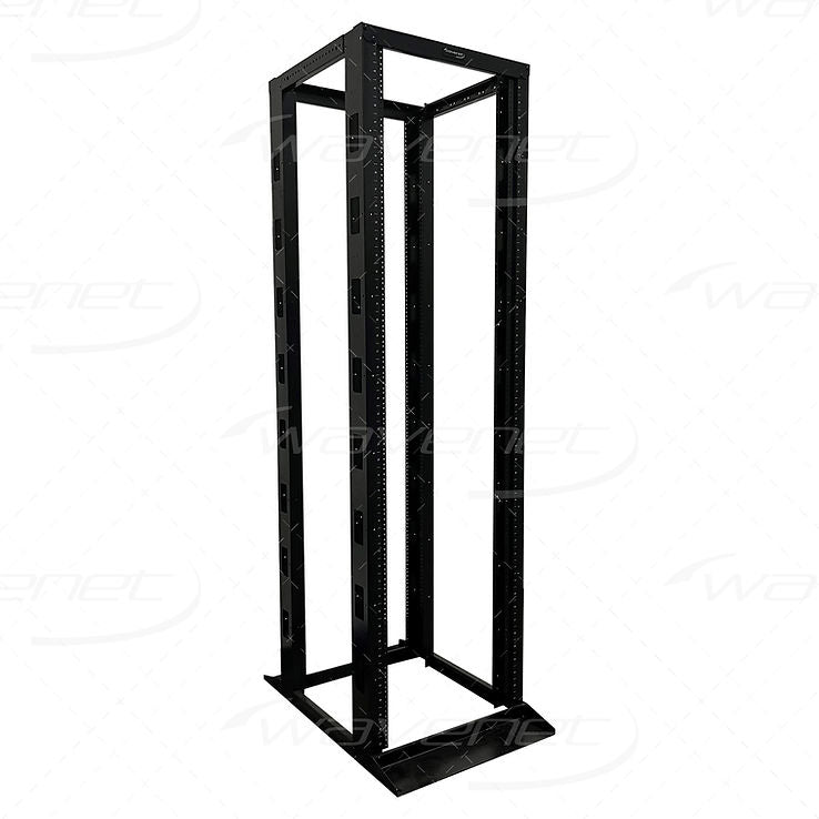 Wavenet 4-Post 45U Adjustable Open Frame Rack – FireFold