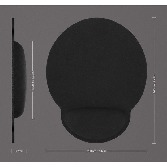 Manhattan Ergonomic Wrist Rest Mouse Pad, 434362