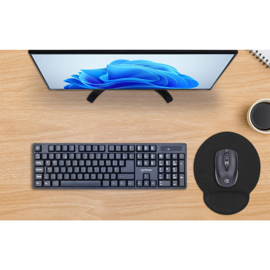 Manhattan Ergonomic Wrist Rest Mouse Pad, 434362