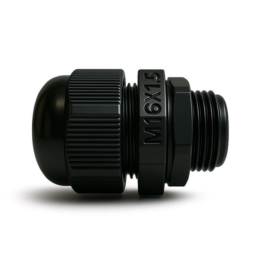 Vertical Cable Cable Gland, M16, Plastic, 2-mm–3-mm Cable O.D., Duplex