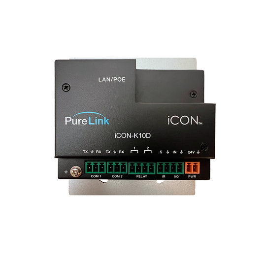 PureLink iCON™ K10D – Keypad / Rotary Push Dial Controller with EZControl™
