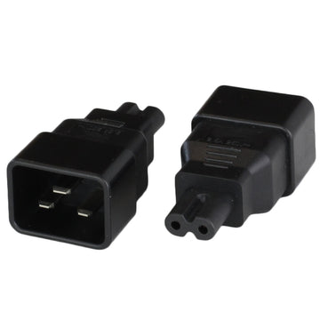 World Cord Adapter IEC60320 C20 Plug to C7 Connector