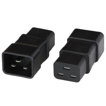 World Cord Adapter IEC60320 C20 Plug To IEC 60320 C19 Connector
