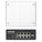 Intellinet Industrial 8-Port Gigabit Ethernet PoE+ Layer 2+ Web-Managed Switch with 2 SFP Ports, 508278