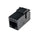 Simply45 Cat5E UTP Keystone Feed-Thru Coupler - w/6-Color Snap-On ID Bars Included. 1ea/Bag - 25/Pack
