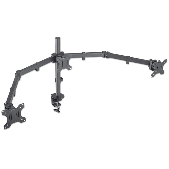 Manhattan LCD Monitor Mount with Center Mount and Double-Link Swing Arms, 461658