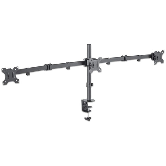 Manhattan LCD Monitor Mount with Center Mount and Double-Link Swing Arms, 461658