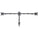 Manhattan LCD Monitor Mount with Center Mount and Double-Link Swing Arms, 461658