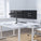 Manhattan LCD Monitor Mount with Center Mount and Double-Link Swing Arms, 461658