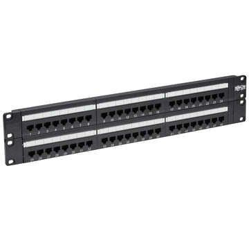 Tripp-Lite N252-048 48-Port 2U Rack Mount Cat6/Cat5 110 Patch Panel