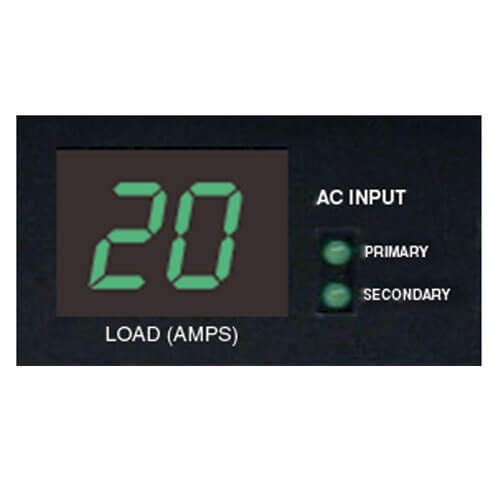 Tripp-Lite PDUMH20ATNET 1.9kW Single-Phase ATS / Switched PDU with LX Platform Interface