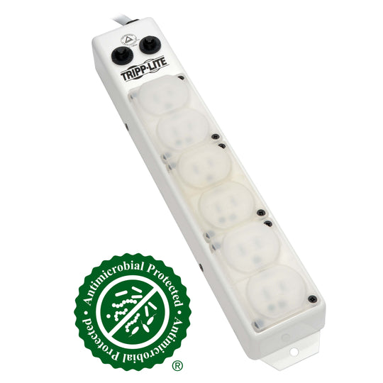 Tripp-Lite PS-615-HG-OEM UL 1363A Medical-Grade Power Strip; 6 15A Hospital-Grade Outlets