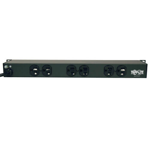 Tripp-Lite RS-0615-R 1U Rack-Mount Network Server Power Strip, 120V