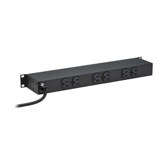 Tripp-Lite RS-1215 1U Rack-Mount Power Strip, 120V, 15A, 5-15P