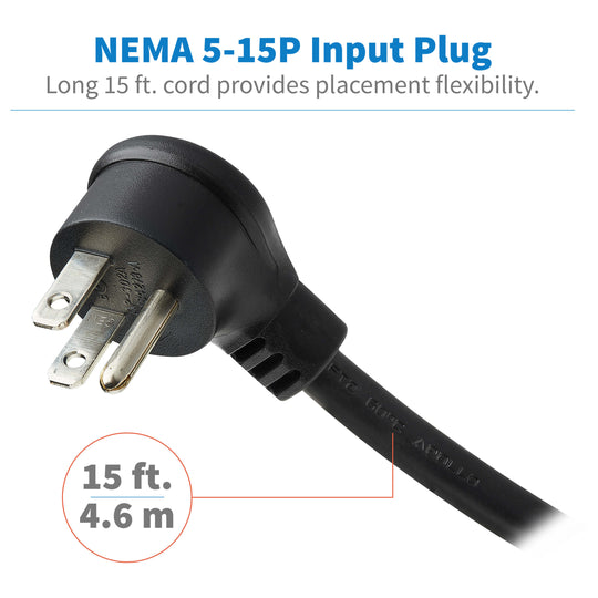Tripp-Lite RS-1215-RA 1U Rack-Mount Power Strip
