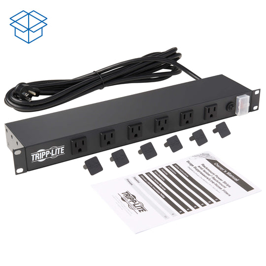 Tripp-Lite RS-1215-RA 1U Rack-Mount Power Strip