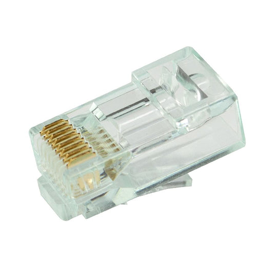 Simply45 Cat6 Unshielded – Pass Through RJ45 – 500 Plugs