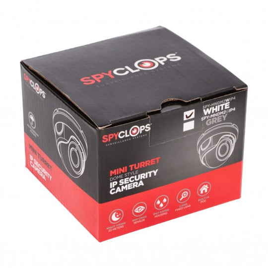 Metra Spyclops Mini Turret Dome Style IP Camera