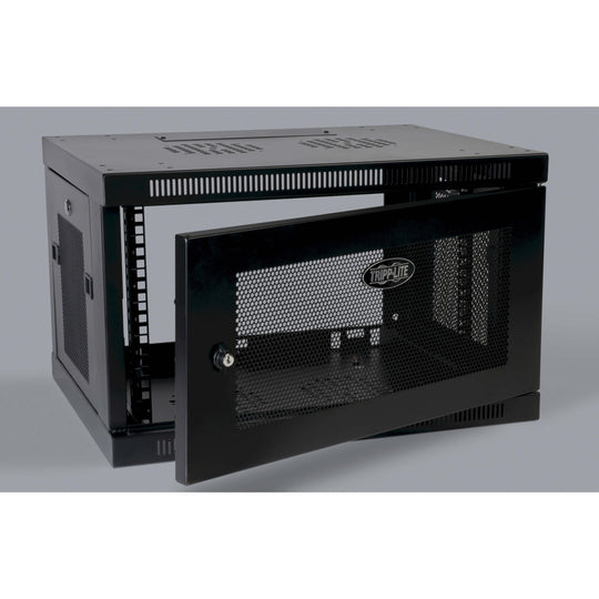 Tripp-Lite SRW6U SmartRack 6U Low-Profile Switch-Depth Wall-Mount Rack Enclosure Cabinet