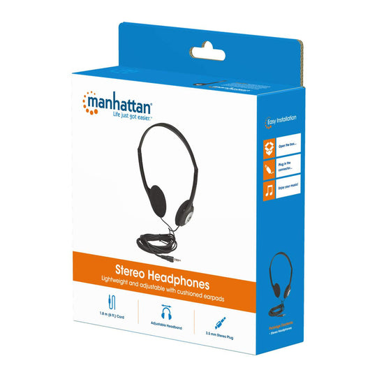 Manhattan Stereo Headphones, 177481