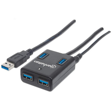 Manhattan SuperSpeed USB 3.0 Hub, 162302