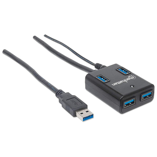 Manhattan SuperSpeed USB 3.0 Hub, 162302