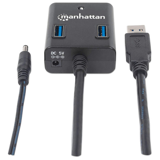 Manhattan SuperSpeed USB 3.0 Hub, 162302