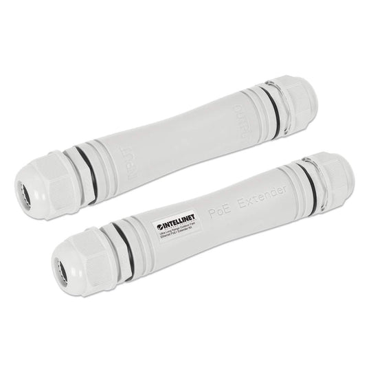 Intellinet Ultra Long Range Outdoor Fast Ethernet PoE+ Extender Kit, 561952