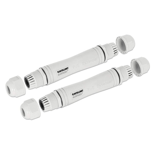Intellinet Ultra Long Range Outdoor Fast Ethernet PoE+ Extender Kit, 561952