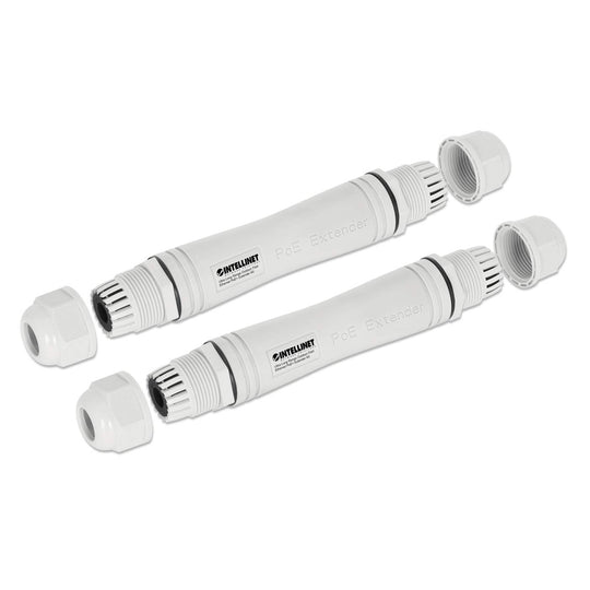 Intellinet Ultra Long Range Outdoor Fast Ethernet PoE+ Extender Kit, 561952