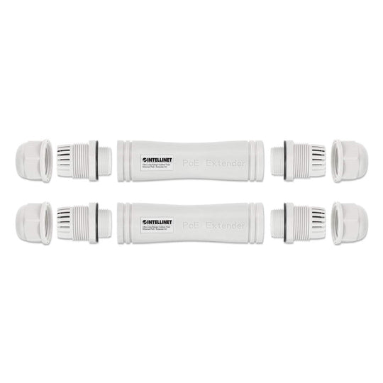 Intellinet Ultra Long Range Outdoor Fast Ethernet PoE+ Extender Kit, 561952