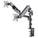 Manhattan Universal Gas Spring Dual Monitor Mount, 461597