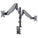 Manhattan Universal Gas Spring Dual Monitor Mount, 461597